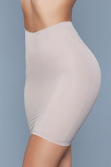 Be Wicked Queen Slimin' Shapewear Slip Skirt Nude