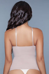 Be Wicked Figure Hugged Top Nude