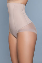 Be Wicked Peachy Soft Shapewear Brief Nude
