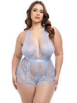 Brea Eyelash Lace Romper