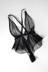 Oh la la Cheri Tinsley Romper Black