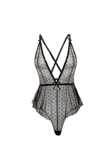 Oh la la Cheri Tinsley Romper Black