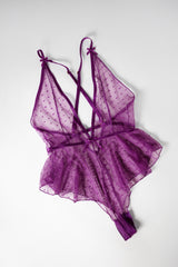 Oh la la Cheri Tinsley Romper Imperial Purple