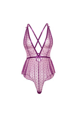 Oh la la Cheri Tinsley Romper Imperial Purple