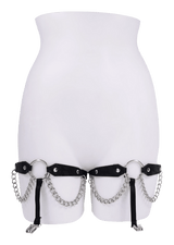 Sex & Mischief Chain Lace Garters