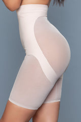 Be Wicked Suit Your Waist Boyshort Nude