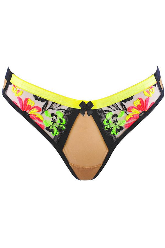 Axami 11838 Sheer G-String Panty Juicy Bloom Luxury MADE IN EUROPE