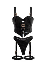 Unleashed Buckles Bustier