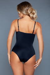 Be Wicked Comfort Control Bodysuit Black