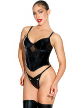 Oh la la Cheri Thorne Boned Bustier