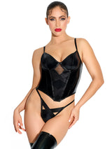 Oh la la Cheri Thorne Boned Bustier
