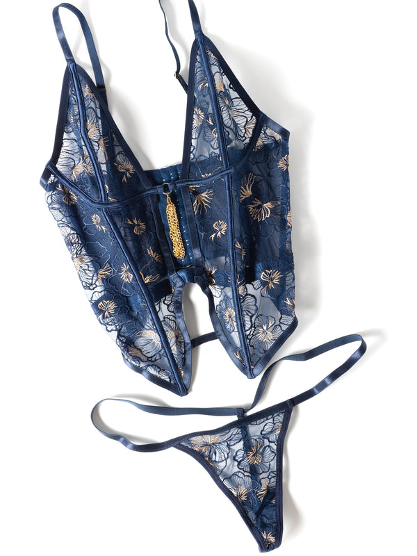 Bleu Merrywidow Set