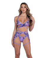Roma Costume Stripper Sequin Halfback Shorts