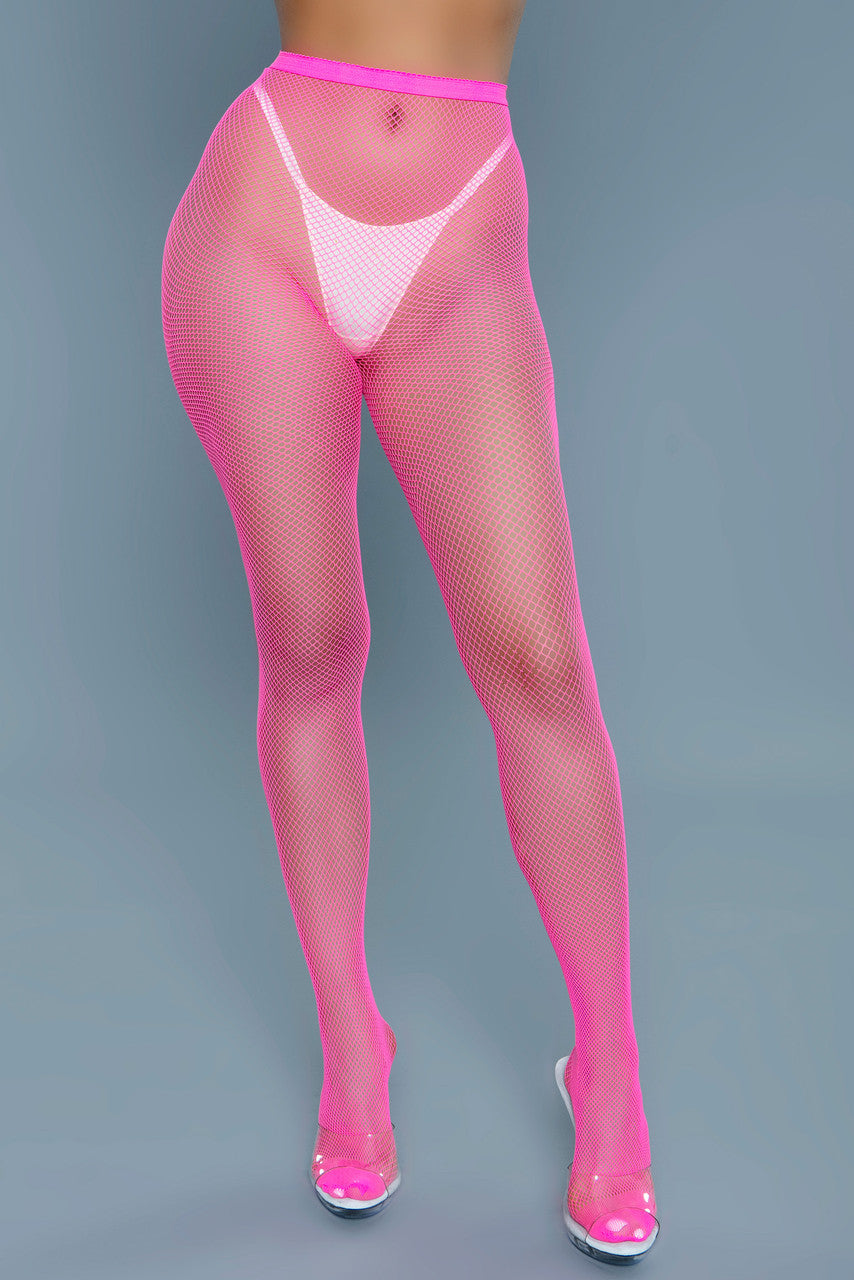 Be Wicked Queen Up All Night Pantyhose Hot Pink