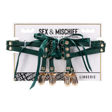 Sex & Mischief Indica Laced Up Garters