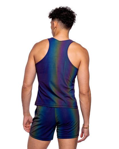 Roma Festival Rave Reflective Tank Top