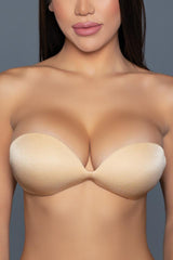 Be Wicked Seamless Fabric Adhesive Bra Nude
