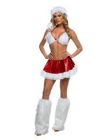 Roma Costume 2pc Winter Wonderland Babe Skirted Bikini Set