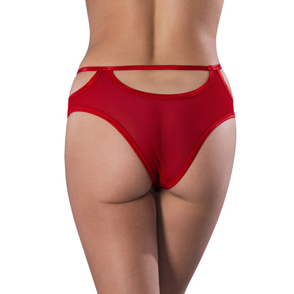 Magic Silk Holidaze Cheeky Boy Short Panty Red