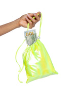 Roma Costume Stripper Metallic Iridescent Money Bag Pick Color