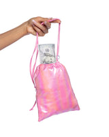 Roma Costume Stripper Metallic Iridescent Money Bag Pick Color
