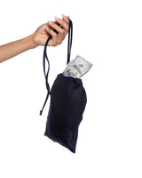 Roma Costume Stripper Spandex Iridescent Money Bag Pick Color