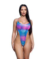 Roma Dancewear Stripper Sexy Shimmer String-Back Bodysuit