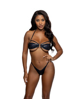 Roma Dancewear Stripper Sexy Shimmer Bandeau Bikini Set