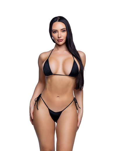 Roma Dancewear Stripper Sexy Tie-Side Bikini Set