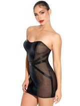 Oh la la Cheri Onyx Fitted Babydoll