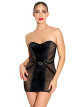 Oh la la Cheri Onyx Fitted Babydoll