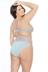 Coquette Twilight Mist Bra Set Blue