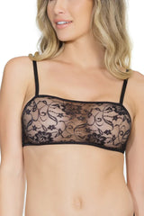 Coquette Queen The Staple Bralette Black