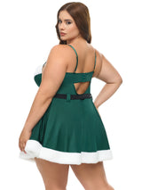 Oh la la Cheri Queen Vixen Christmas Padded Cups Babydoll Dress