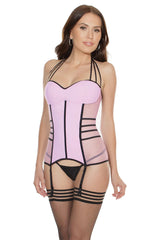 Coquette Love Like This Bustier Lilac