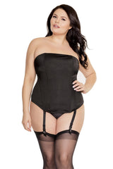 Coquette Queen Sculpted Seduction Corset Black