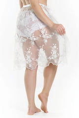 Coquette Queen Petal Perfection Skirt White