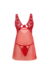 Oh la la Cheri Tiana Babydoll Red