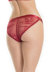 Coquette Wine & Dine Panty Red