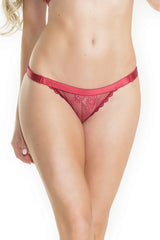Coquette Wine & Dine Panty Red