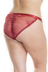 Coquette Wine & Dine Panty Red