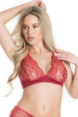 Coquette Queen Stay Chic Bra Red