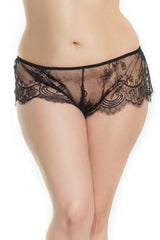 Coquette Queen Stay Chic Panty Black