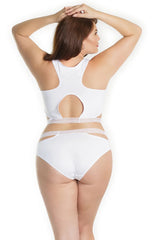 Coquette Queen Energy Boost Bra Set White