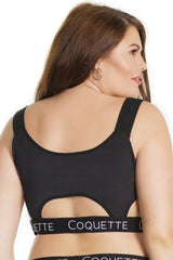 Coquette Get Active Bra Black