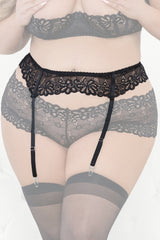 Escante Queen Classic Lace Garter Belt Select Color