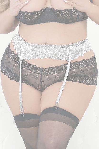 Escante Queen Classic Lace Garter Belt Select Color