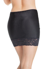 Coquette Elegant Edge Skirt Black
