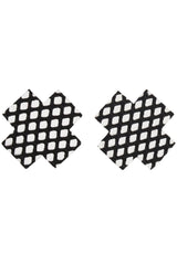 Coquette Big Flirt Pasties Fishnet Black