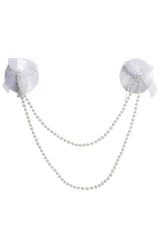 Coquette Let's Connect Pasties White